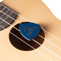 Usine de BP-P-1YG personnalisable OEM coloré cuir guitare médiators pour ukulélé Instruments de musique et accessoires