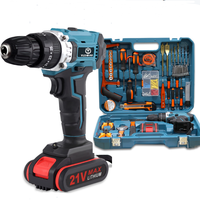 Kit d'outils électriques 21V haute efficacité à bas prix, perceuse électrique sans fil portable