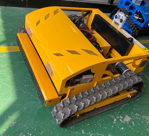 Professional 190CC Gasoline Crawler <b>Lawn</b> <b>Mower</b> 200L Grass Box Rotary Blade Steel Chassis 25-100mm Cutting Height - Product Image 3