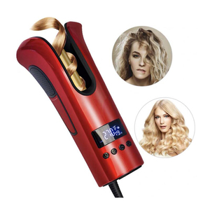 Mini <span class=keywords><strong>fer</strong></span> à friser sans chaleur <span class=keywords><strong>automatique</strong></span> à marque privée, baril <span class=keywords><strong>court</strong></span>, rose, pour <span class=keywords><strong>cheveux</strong></span> courts - Product Image 1