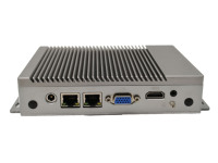 Mini PC Industrial de Larga Duración, VGA COM, Montaje en Pared, Bajo Consumo, Sin Ventilador, para Manufactura Inteligente