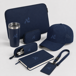 Wholesale Customization Ball Cap Summer Beach Gift Set with Cooling Towel <b>Water</b> <b>Bottle</b> <b>Foldable</b> Fan and Custom Swag Bag - Product Image 4