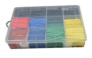 530 pièces 2:1 Eventronic Fil Électrique Câble Wrap Assortiment Câble Fil De Réparation Manchon 5 Couleur 8 Taille Thermorétractable Tube - Product Image 2