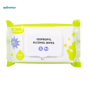 Winner Wholesale High Quality Spunlaced Nonwoven Disposable Wet Tissue Biodegradable Cleaning Organic Water Wipes