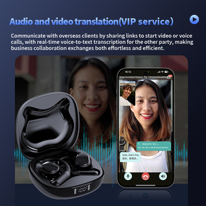 หูฟังแปลภาษาแบบเรียลไทม์ VORMOR G6 Mini AI รองรับการแปลเสียงและวิดีโอ หูฟังแปลภาษาแบบออฟไลน์และออนไลน์ หูฟังแปลภาษาแบบสัมผัส - Product Image 5