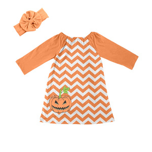 Milk Silk Printed <b>Girls</b> <b>Dress</b>, <b>Long</b> Sleeve / Sleeveless Ruffle Twirl <b>Dress</b> for Christmas Halloween Holiday Party - Product Image 2