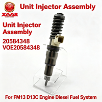 20584348 VOE20584348 Conjunto de Inyector para Motor FM13 D13C, Sistema de Combustible Diésel