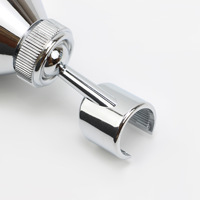 1Set New Rotatif Argent Douche Combiné Tête Support CHROME Salle De Bains Mur Monté Réglable Support Avec Haute Qualité