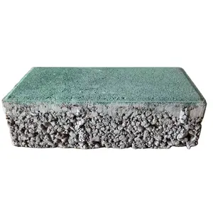High Quality Solid Concrete Permeable Paving Brick Factory Direct