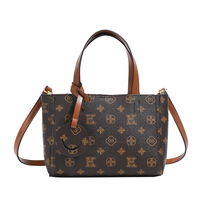 Sac fourre-tout pour femme en cuir PU haut de gamme, style vintage tendance, avec fermeture éclair, design portable antivol, doublure en polyester