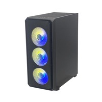Pcooling Gamer Computer Case Gaming Case Pour Pc M-Atx Computer Cases Wholesale Pc Tower Gaming Cabinet