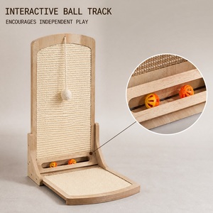 <span class=keywords><strong>Griffoir</strong></span> pour <span class=keywords><strong>chat</strong></span> en sisal en forme de L OEM/ODM avec lit intégré, placage de bois personnalisé et marquage pour les marques mondiales d'articles pour animaux de compagnie. - Product Image 3