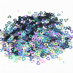Samples Color Shift Non-Toxic YICHANG Brand Polyester Craft Hollow Hexagon Shaped Flakes <strong>Snow</strong> Globe Tumbler Nail <strong>Arts</strong> Factory - Product Image 1