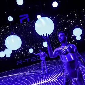 HOT Night Club 200W Kinetic RGBW Lifting <strong>Ball</strong> Led Kinetic Light <strong>Ball</strong> Sphere <strong>Sky</strong> Show Party Stag Bar Wedding Laser Light Hot Sale - Product Image 5