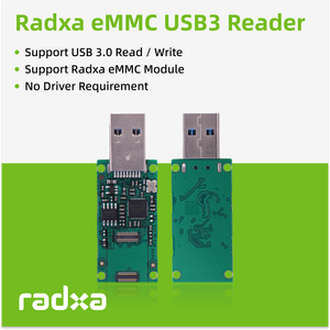 USB3 EMMC Memory Card Reader Converter Special For Radxa Single Board <b>Computer</b> Storage <b>Accessory</b> Radxa - Product Image 6