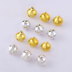 Collar de campana pequeña para perros y gatos, 6mm a 18mm, decoración de árbol de Navidad, artesanías de Metal para mascotas, venta al por mayor - Product Image 5