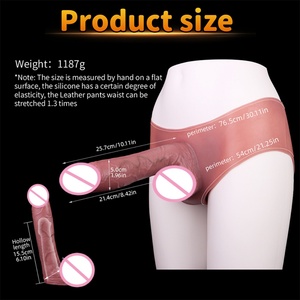 SXXY Strap on <b>Dildo</b>,Strap on Harness Lesbian Sex Toys Hollow <b>Dildo</b> Silicone Wearable <b>Dildos</b> High Elasticity Sex Toys for Couples - Product Image 2