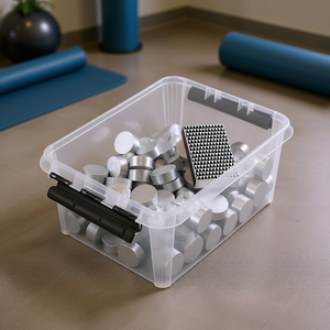 Caja de Almacenamiento SmartStore Classic, Paquete de 10 Pesas para Tobillos y Muñecas, Tamaño 10 - Product Image 3