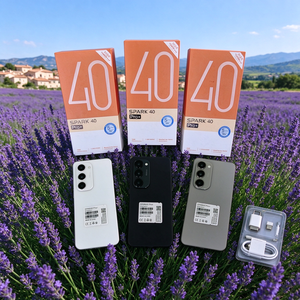 Spark40 Pro รุ่นขายดีทั่วโลก รองรับ 4G/5G สมาร์ทโฟนแบบสองซิม กล้อง AI พร้อมฟังก์ชั่นปรับแต่งความงามในตัว ปลดล็อคด้วยใบหน้าได้อย่างสมบูรณ์แบบ - Product Image 4