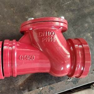 วาล์วกันกลับแบบ Y ชนิดกรอง DN100 PN16 แบบหนีบ สำหรับการกรองในอุตสาหกรรม - Product Image 3