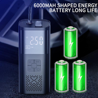 Pompe à air numérique portable pour VTT, 150 PSI, rechargeable par USB, pompe électrique pour vélo, voiture, moto