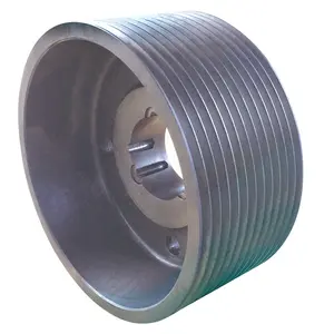 Customized Mineral Machinery Pulley Wheel Casting conform to ISO 9001 Certification