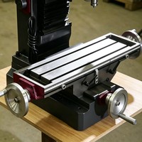 Machine de perçage et de fraisage verticale ZX32G, perçage 32 mm, table 700x180, MT3, 0,75 kW, 6 vitesses, perçage et fraisage des métaux