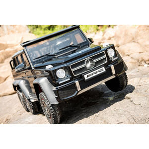 Voiture électrique sous licence <span class=keywords><strong>Mercedes</strong></span>-Benz <span class=keywords><strong>AMG</strong></span> <span class=keywords><strong>G63</strong></span> <span class=keywords><strong>6x6</strong></span> 6 à 6 roues Voiture à pédales 12V grande taille 2 places pour grands enfants - Product Image 6
