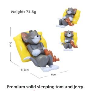 Décorations intérieures de voiture, lapin mignon de dessin animé, écran de console centrale de voiture, décorations de voiture inclinables - Product Image 6