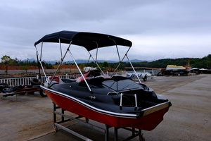 Mini yacht de 4,6 m de longueur avec moteur hors-bord, homologué CE, 4 places, jet ski, mini bateau de pêche, couleur <span class=keywords><strong>noir</strong></span> et rouge, bateau à vagues, rivière, océan - Product Image 6