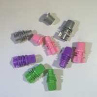Couvercle à vis en plastique PE de 8.6mm de diamètre intérieur Couvercles à bec portables et durables pour pochettes à bec verseur