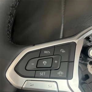 Volante Deportivo de Cuero y Fibra de Carbono en Oferta, Compatible con <span class=keywords><strong>Golf</strong></span> <span class=keywords><strong>7</strong></span> <span class=keywords><strong>R</strong></span> MK4 <span class=keywords><strong>5</strong></span> 6 <span class=keywords><strong>7</strong></span> 8 Polo <span class=keywords><strong>R</strong></span> <span class=keywords><strong>Line</strong></span> - Product Image 6