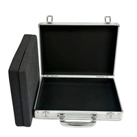 Fabricant OEM prix de gros boîte de rangement en alliage métallique étui portable personnalisé de transport d'échantillon en aluminium