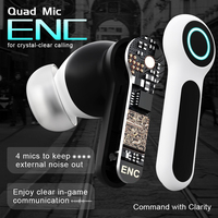 Audífonos Inalámbricos BLUEEAR G07 para Juegos, Baja Latencia, Auriculares TWS para Gamers, Emparejamiento Dual, V5.4, Cancelación de Ruido ENC