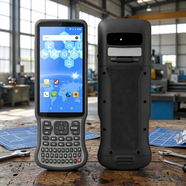 IP67 Waterproof & 1.5m Drop Resistant Beidou Handheld Terminal GT55, 7700mAh Industrial PDA for Harsh Outdoor Conditions
