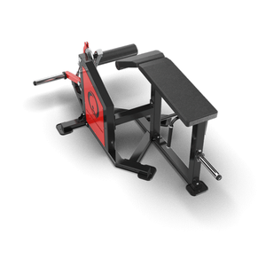 Machine de musculation professionnelle QLI QPLC078 à double fonction, à charge libre, pour soulevé de cuisse et extension de jambe, pour usage commercial en salle de sport - Product Image 1