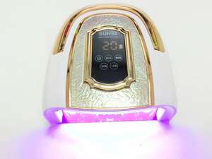 Lámpara de Uñas LED UV Recargable Inalámbrica 2026, Secador de Uñas de Alta Potencia con Pantalla LCD de Diamantes para Esmalte de Uñas en <span class=keywords><strong>Gel</strong></span> A2 - Product Image 2