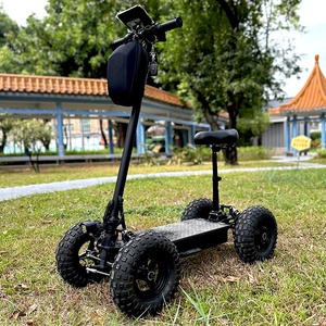 Scooter électrique de golf pliable de grande puissance, 13 pouces, batterie au lithium 21Ah, avec siège arrière - Product Image 5