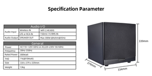 Subwoofer professionnel sans fil pour système <span class=keywords><strong>audio</strong></span> domestique, haut-parleur subwoofer sans fil professionnel pour l'<span class=keywords><strong>audio</strong></span> - Product Image 6