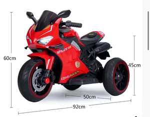 Motocicleta Eléctrica Recargable para Niños, Juguete para Bebés, Moto de 6V para Niños - Product Image 6