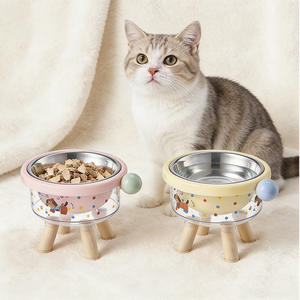 Nuevo Tazón para Perros de Acero Inoxidable con Diseño de Puntos, Tazón para Mascotas de Gran Capacidad, Comedero Antideslizante para Gatos - Product Image 2