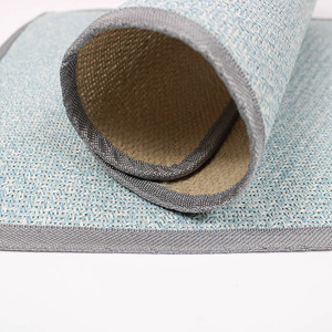 Alfombrilla refrescante para mascotas, almohadilla de hielo de verano, alfombrilla de aire acondicionado para perros, alfombrilla de paja a juego para gatos para cama de perro - Product Image 3