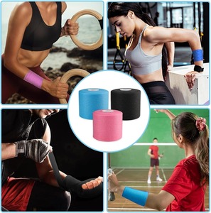 Giá bán buôn micropore mềm Dưới bọc bọt Băng Pre bọc thể thao băng cho bảo vệ da - Product Image 5