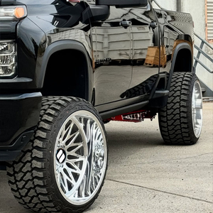 SY-09103 H Type Off-Road Gesmede Velgen Chroom Afwerking 6*139.7 18 19 20 21 22 24 26 Inch Gesmede Aluminium Lichtmetalen Velgen voor Trucks - Product Image 3