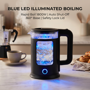 Nuevo Hervidor de Agua de Vidrio de Borosilicato de Alta Calidad, 2 Capas, 220V, 1800W, para Uso en Hoteles, Electrodoméstico Portátil para el Hogar, Capacidad de 1.8L - Product Image 1