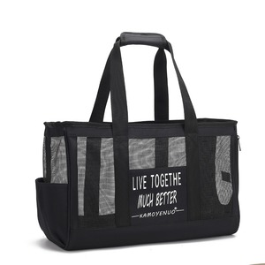 Portable Summer Breathable Pet Carrier - Odor-Free Handbag for <b>Cats</b> & Small Dogs - Product Image 1
