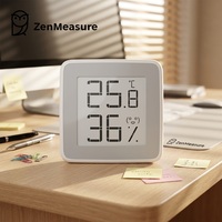Termómetro e Higrómetro ZenMeasure, Monitor de Temperatura, Humedad y Presión de Aire para Cuarto de Bebé, Modelo MHO-C202, 1 Año de Garantía