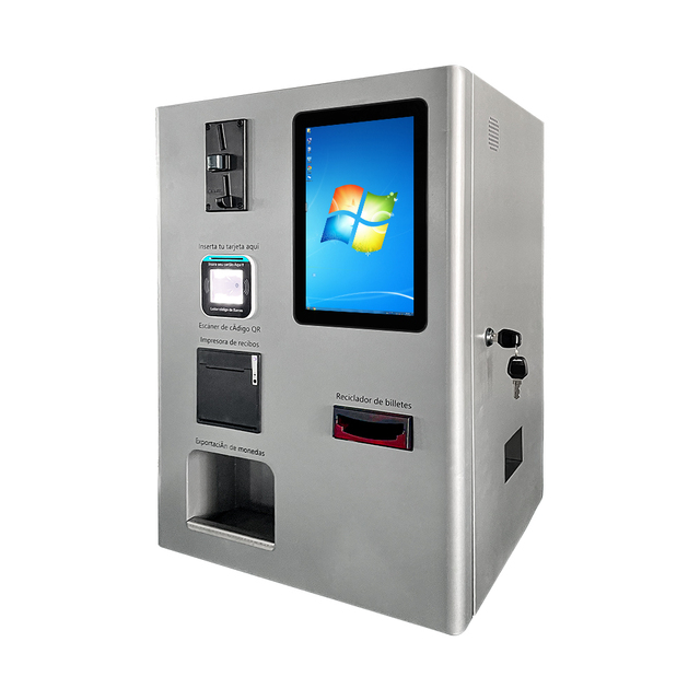 10.1inch Touch Screen SDK Enabled Self Ordering Bill Banknote Cash Coin Credit Card Acceptor Checkout Payment Machine for