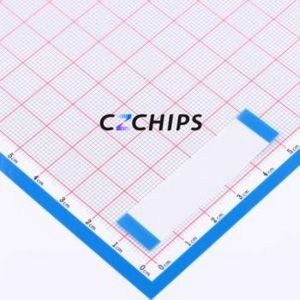 FFC-0.5-24P-50mm FFC Cable (Flexible Flat Cable) P=0.5mm Connector 24P 0.5mm 0.3mm Non-Inverting - Product Image 2