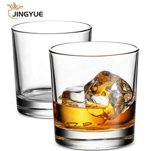 Bar Logo personnalisé gravé cristal personnalisé Double whisky à l'ancienne dégustation gobelet tasse en verre pour whisky Cocktail <span class=keywords><strong>rhum</strong></span> - Product Image 1